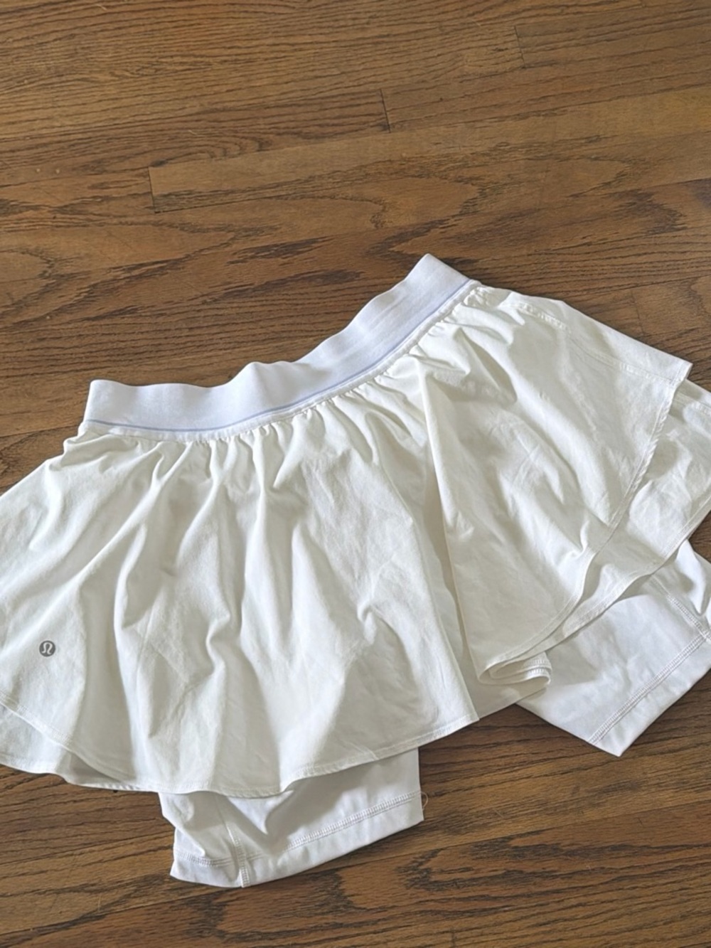 lululemon athletica White Tennis Skort